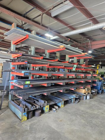 Image for Cantilever Rack, Contents Not Included.