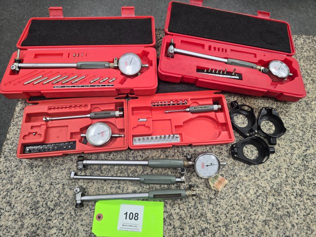 Image for Assorted Shars Bore Gauge Components.