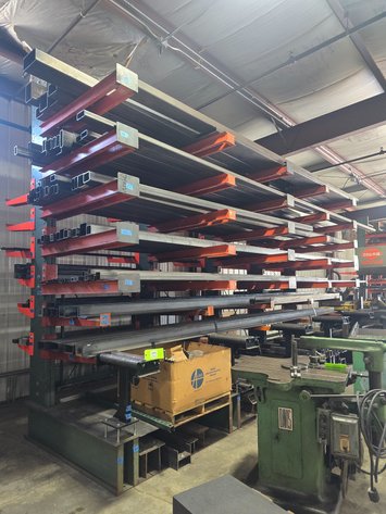 Image for Cantilever Rack, Contents Not Included.