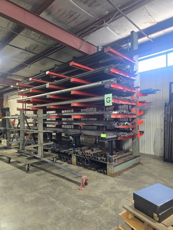 Image for Cantilever Rack, Contents Not Included.