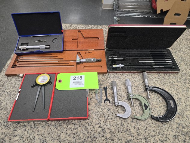 Image for Assorted Micrometers.