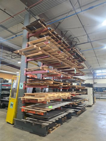 Image for Cantilever Rack, Contents Not Included