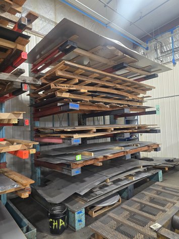 Image for Cantilever Rack, Contents Not Included