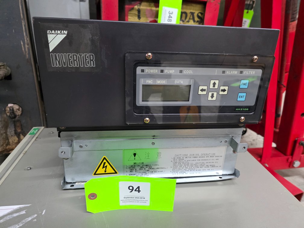 Daikin Model AKZ106, Inverter Control.