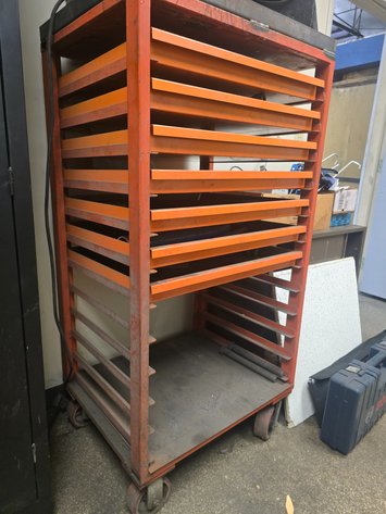 Image for Heavy Duty Cart with Metal Drawers.