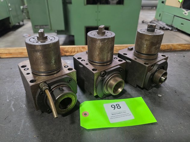Image for (3) Right Angle Live Tool Holders.