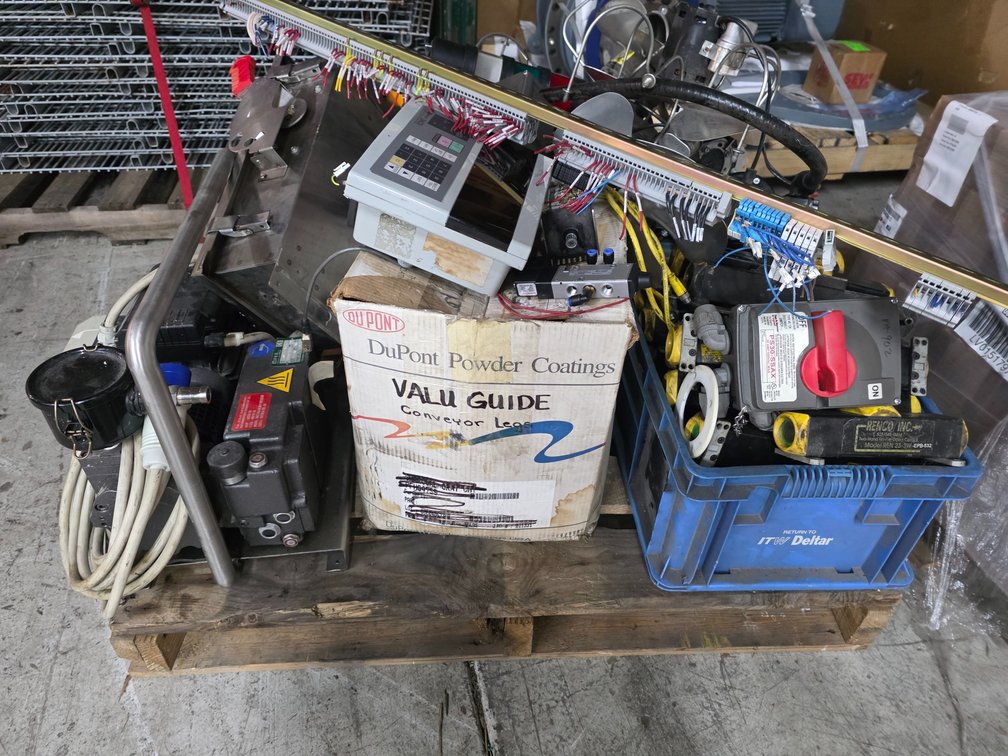 Pallet of Machine Parts.