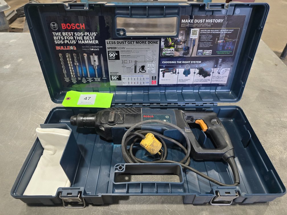 Bosch Bulldog Model 11224VSR, SDS-Plus Hammer Drill .