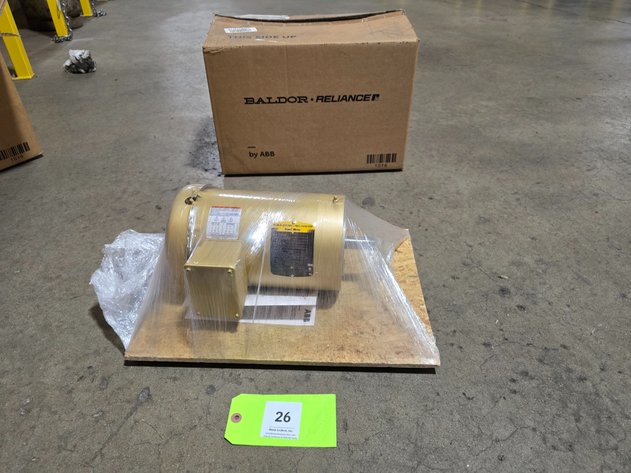 Image for New, ABB Baldor Reliance Model: SUPER-E Motor