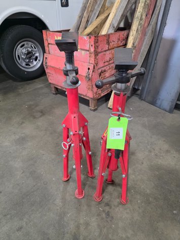 Image for (2) Vevor Tripod Style Material Stands