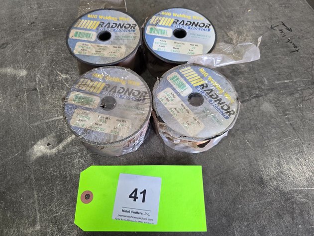 Image for (4) 2 lb. Spools of Radnor ER70S6 .035