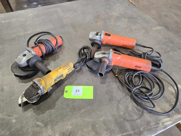 Image for (4) Right Angle Grinders.