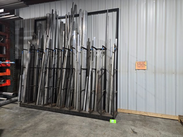 Image for Vertical Stock Rack, Does Not Include Contents.