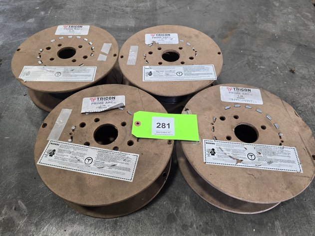 Image for (4) Partial 33 lb. Spools of Tricon Prime Arc No. 4022556 3 JW .045