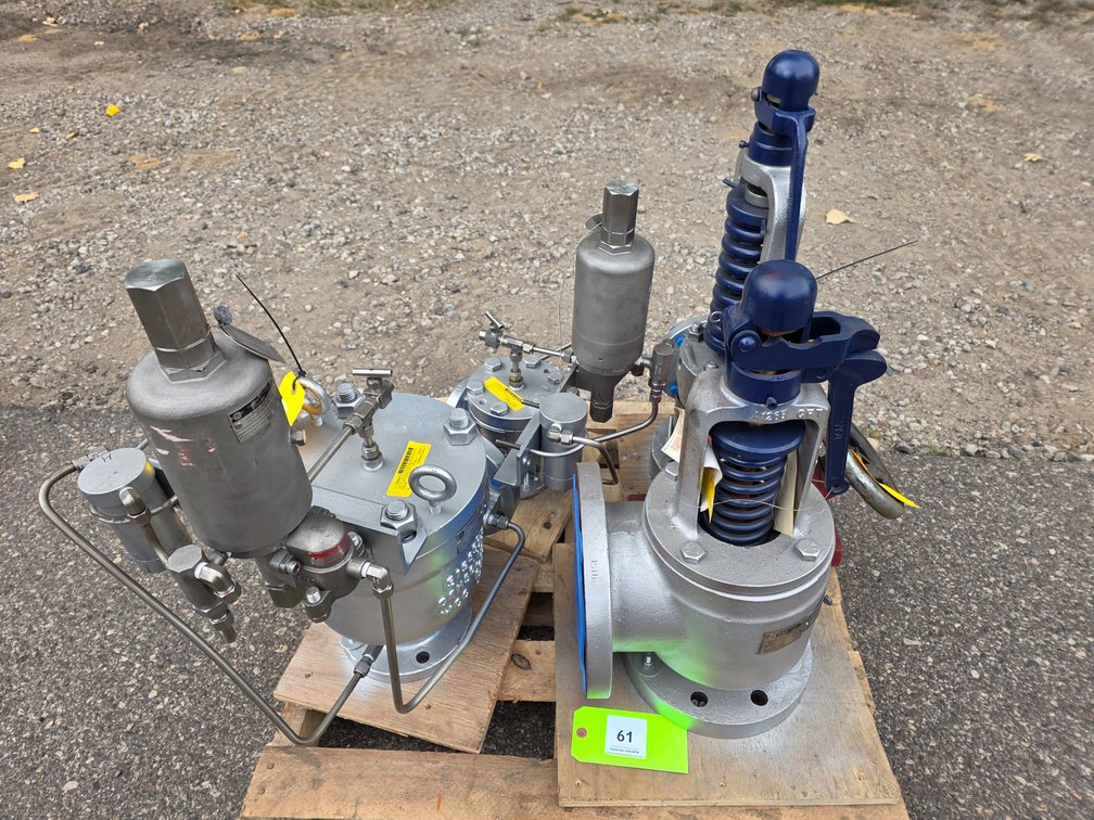 (4) Large Shut-Off Valves.