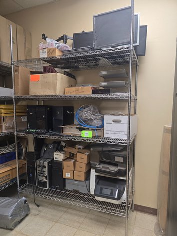 Image for Uline NSF Wire Racking, Does Not Include Contents.