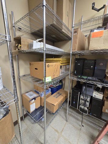 Image for Uline NSF Wire Racking, Does Not Include Contents.