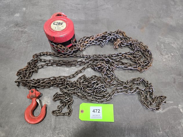 Image for CM Series 622, 1 Ton Manual Chain Hoist.