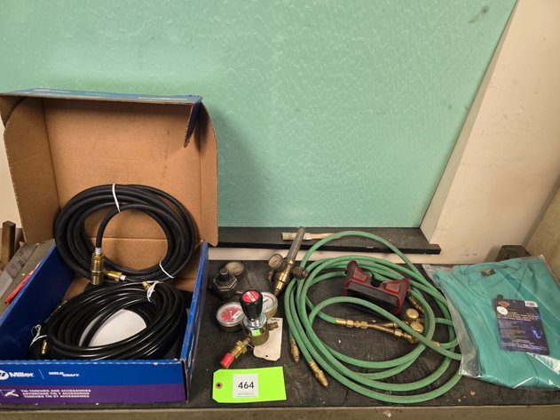 Image for Assorted Welding Hoses, Regulators and More.