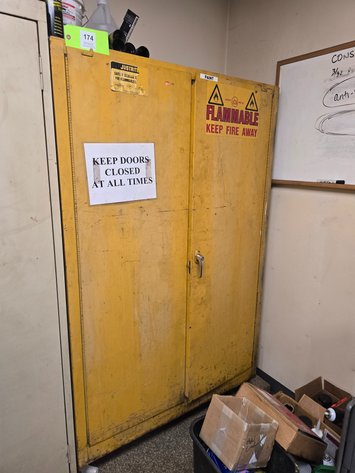 Image for Justrite Model: 25452 Flammable Cabinet,  Does Not Include Contents.