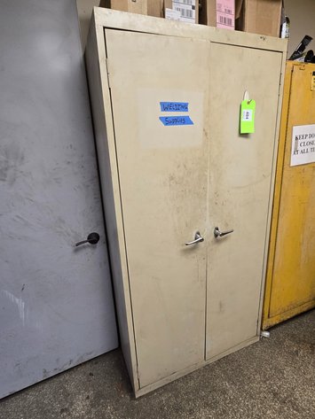 Image for (2) 2-Door Cabinets, Does Not Include Contents