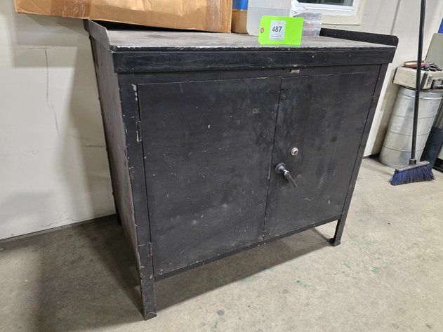 Image for (2) Metal Cabinets, Does Not Include Contents.