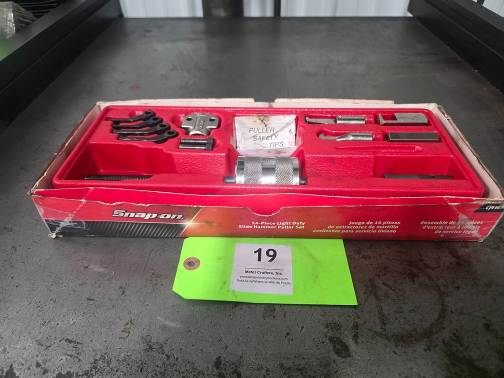 Snap-On 14-Piece Light Duty Slide Hammer Puller Set