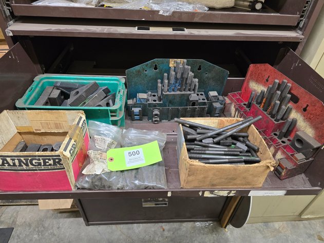 Image for Assorted Hold Down Clamps, Studs and More.