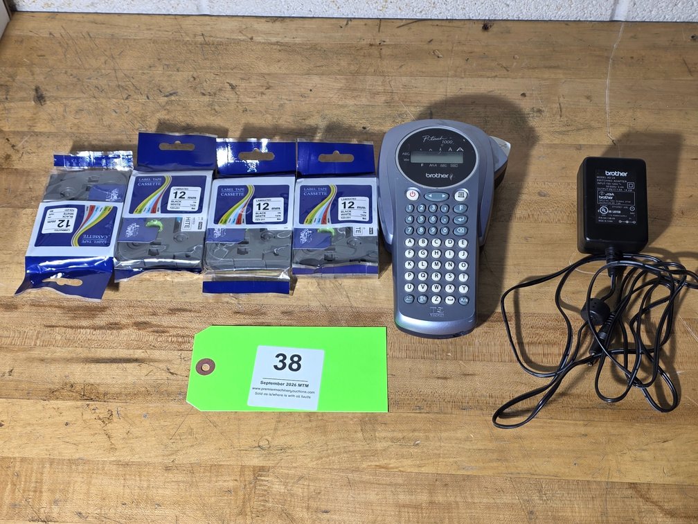 Brother P-Touch 1000, Handheld Label Printer.