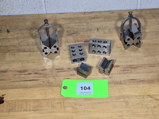 Image for V-Blocks and (2) 1