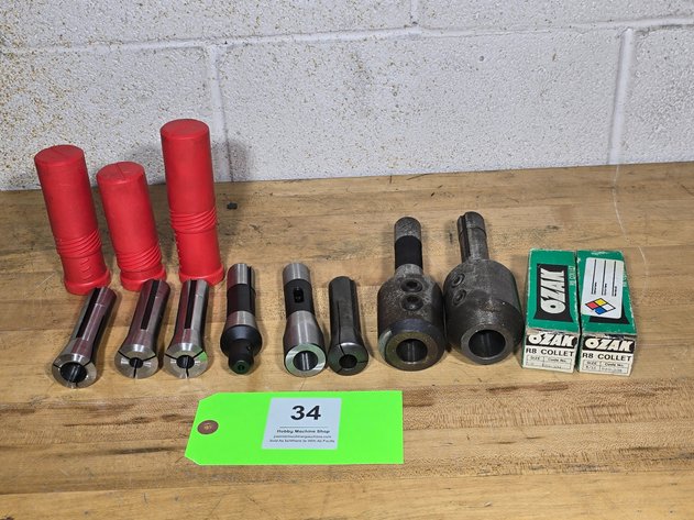 Image for (10) R8 Tool Holders.
