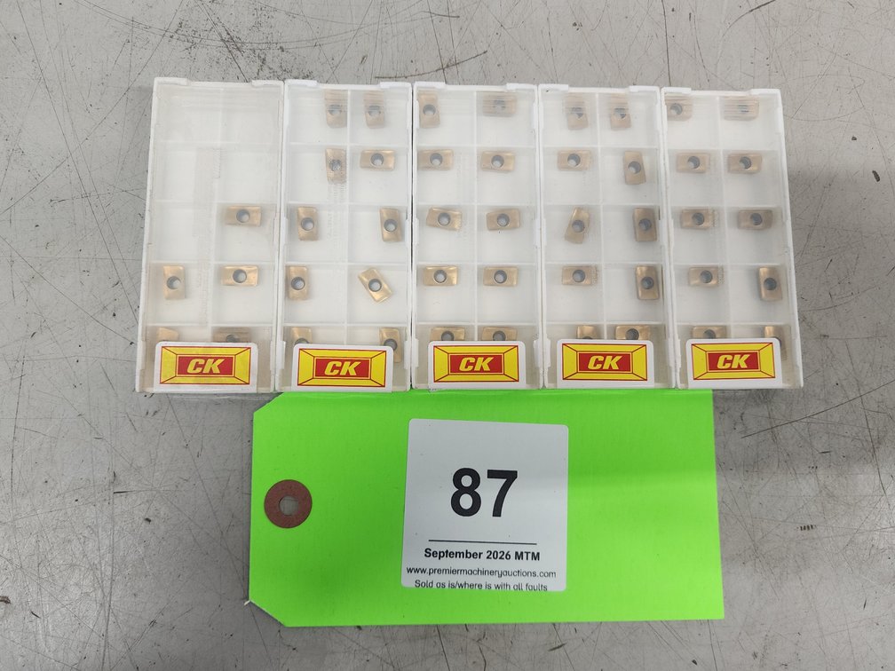 (45) Carbide Inserts.