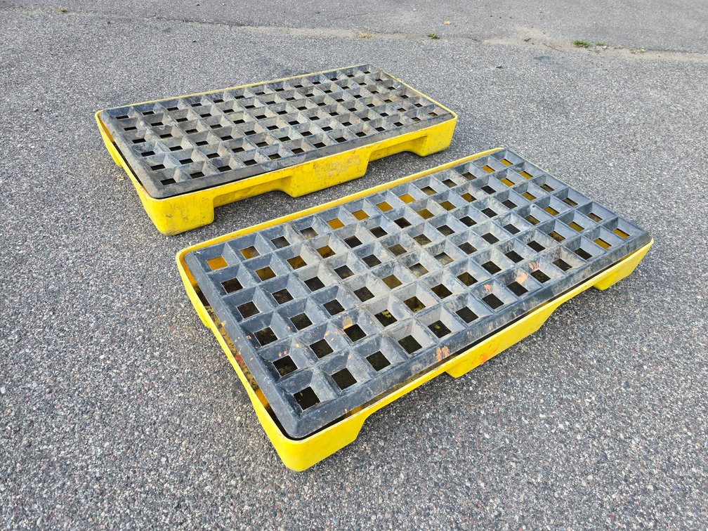 (2) Eagle Model 1632 Spill Containment Decks for 55 Gallons Drums.