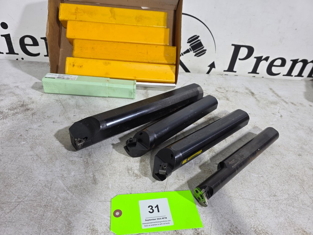 (4) Large Dia. Boring Bars.