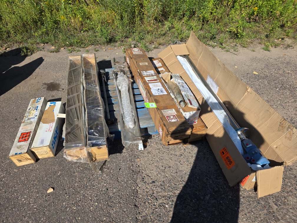 Assortment of Assorted Ball Screws and More.