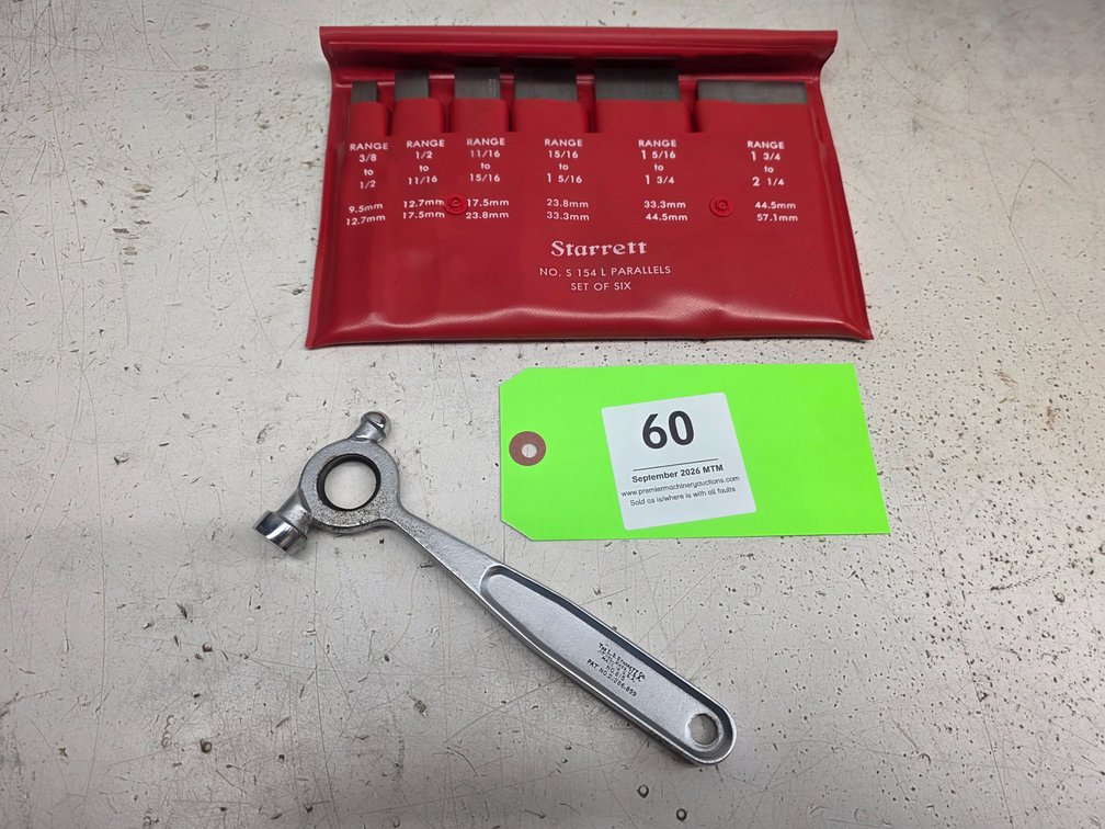 (2) Pieces of Starrett Inspection.
