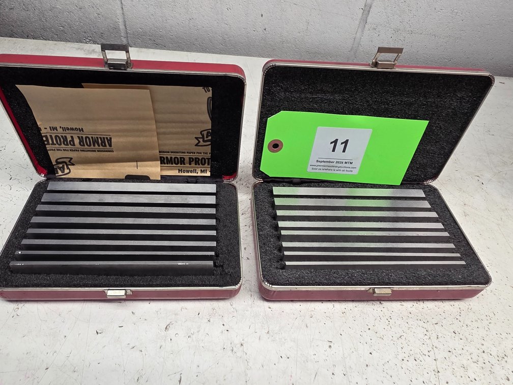 (2) Starrett No. 384, Parallel Sets.