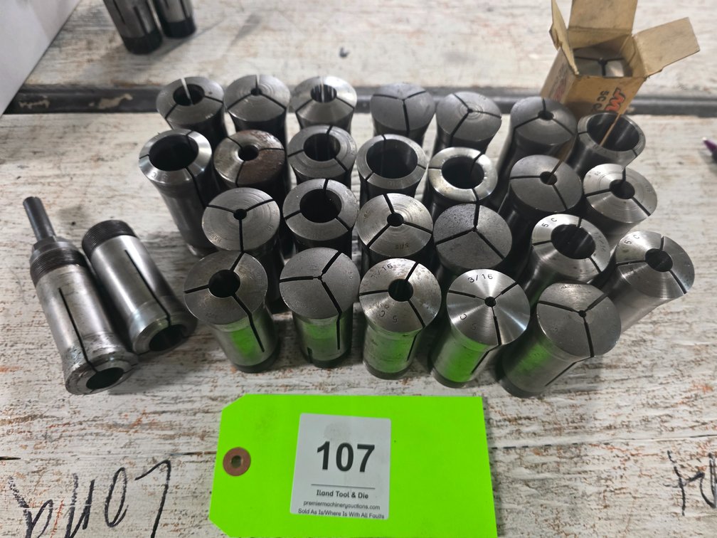 (28) Assorted 5C Collets.