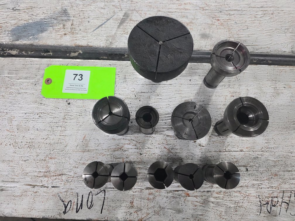 Assorted Specialty 5C Collets.