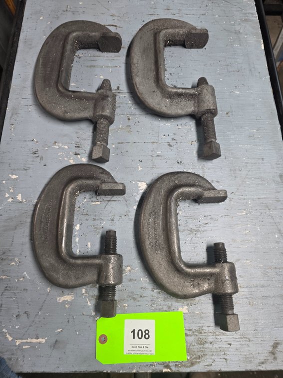 (4) Plate Clamps.
