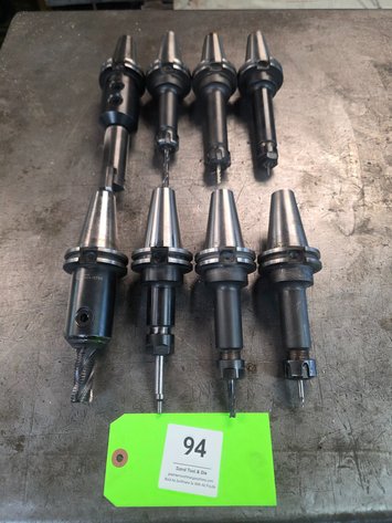 Image for (8) Assorted CAT40 Holders.