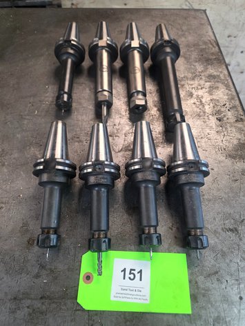 Image for (8) Assorted CAT 40 Holders.