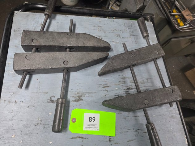 Image for (2) Wood Parallel Clamps.