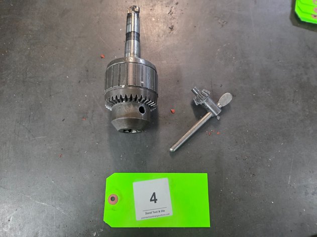 Image for Jacobs No. 18N Drill Chuck on MT#3 Shank.
