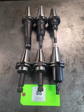 Image for (6) Assorted CAT40 Holders