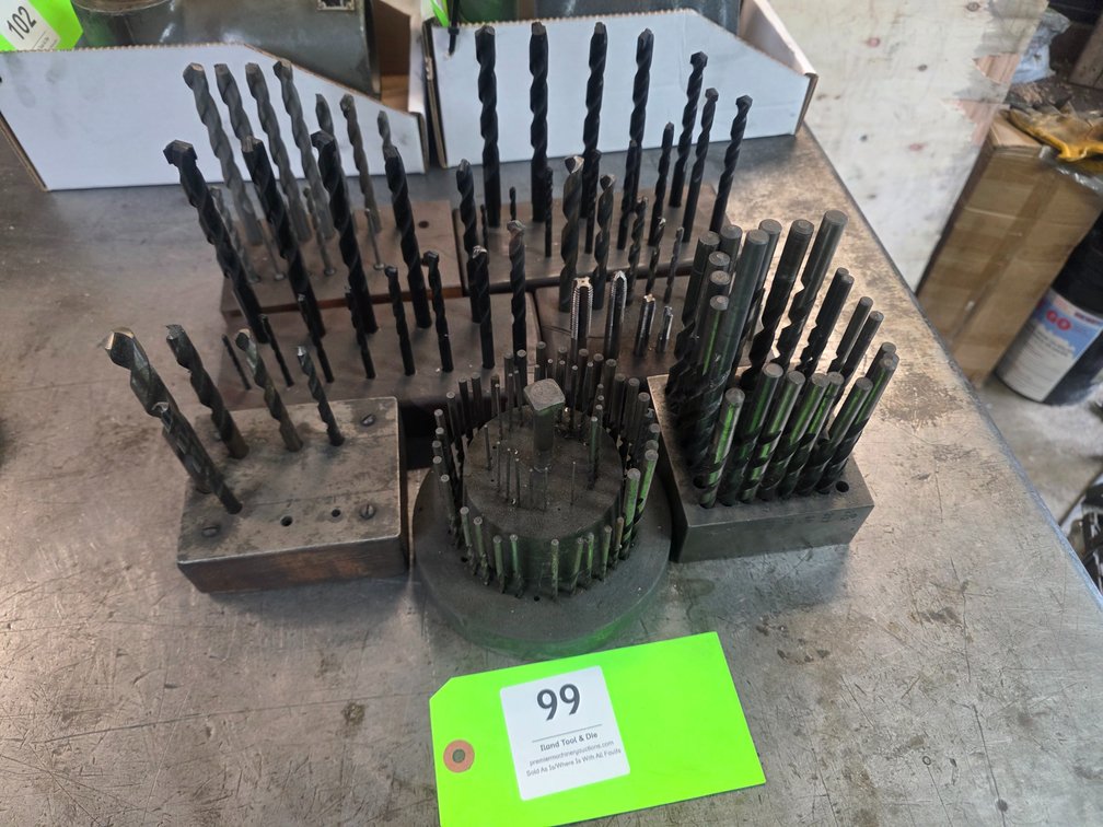 (7) Assorted Drill Indexes