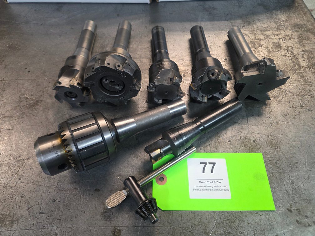 Group of Assorted R8 Tooling