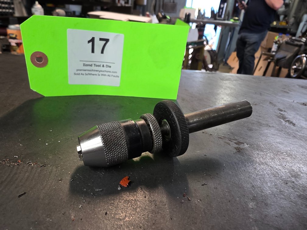 Albrecht 0-1/8" Cap. Keyless Drill Chuck.