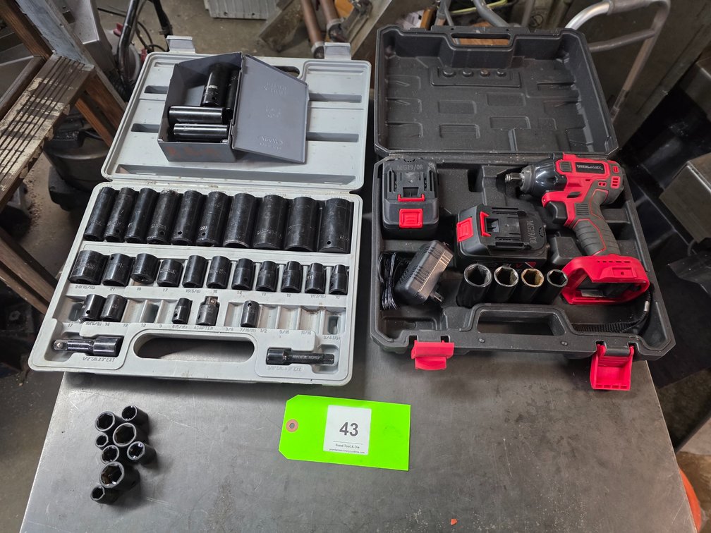 "Toolman" 1/2" Impact and Assorted Impact Sockets.