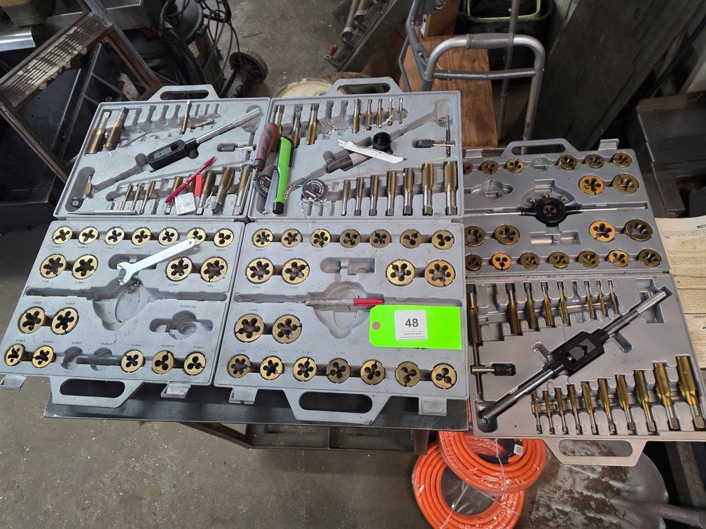 (3) Partial Tap and Die Sets.